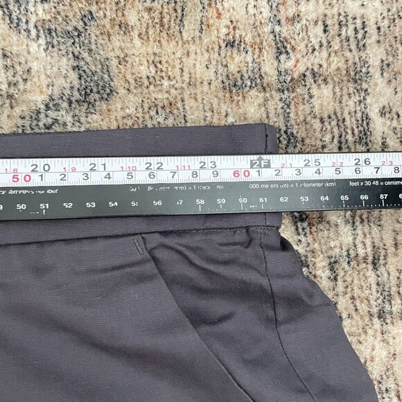 Torrid NWT Womens 5" Stretch Linen Blend High Rise Short Sz 28 Plus Gray Stretch - Picture 8 of 11